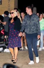 PARIS HILTON and Carter Reum at Nobu in Malibu 05/31/2021