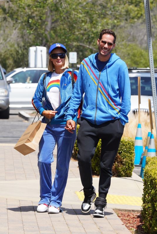 PARIS HILTON and Carter Reum Out in Malibu 05/29/2021