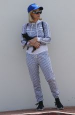 PARIS HILTON Out with Her Dog in Malibu 05/08/2021