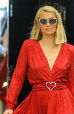 PARIS HILTON Shopping at Philipp Plein Store in Beverly Hills 05/12/2021