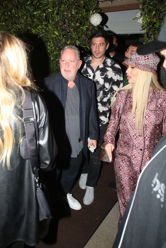 PETRQ ECCLESTONE, DORIT KEMSLEY and Sam Palmer Night Out in Malibu 05/21/2021