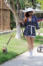 PHOEBE PRICE Out at a Park in Los Angeles 05/01/2021