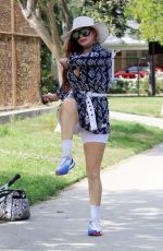 PHOEBE PRICE Out at a Park in Los Angeles 05/01/2021
