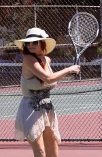 PHOEBE PRICE Playing Tennis in Los Angeles 05/24/2021