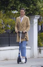 PIPPA MIDDLETON at Scooter Ride in London 05/21/2021