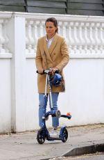 PIPPA MIDDLETON at Scooter Ride in London 05/21/2021