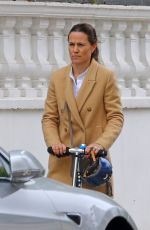 PIPPA MIDDLETON at Scooter Ride in London 05/21/2021