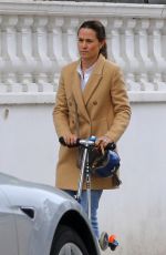 PIPPA MIDDLETON at Scooter Ride in London 05/21/2021