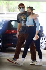 Pregnant HALSEY and Alev Aydin Out in Los Angeles 05/24/2021