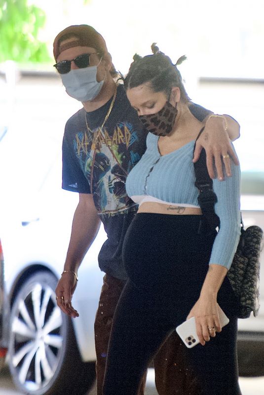 Pregnant HALSEY and Alev Aydin Out in Los Angeles 05/24/2021
