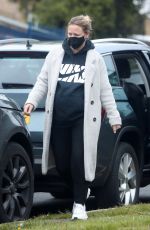 Pregnant KIMBERLEY WALSH Out in London 05/14/2021