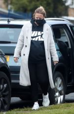 Pregnant KIMBERLEY WALSH Out in London 05/14/2021
