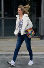 Pregnant RACHEL RILEY Leaves Countdown Studios in Manchester 05/25/2021