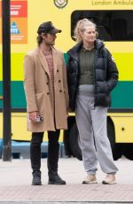 Pregnant TONI GARRN and Alex Pettyfer Out Shopping in London 05/04/2021