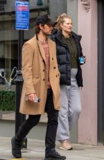 Pregnant TONI GARRN and Alex Pettyfer Out Shopping in London 05/04/2021