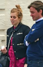 PRINCESS BEATRICE and Edoardo Mapelli Mozzi Out in Chelsea 05/19/2021