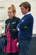 PRINCESS BEATRICE and Edoardo Mapelli Mozzi Out in Chelsea 05/19/2021