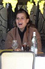 PRINCESS BEATRICE Out for Dinner at Scott