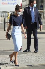 QUEEN LETIZIA OF SPAIN at 10th Anniversary of the Council of Europe Convention on Preventing and Combating Biolence Against Women and Domestic in Madrid 05/19/2021