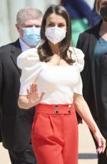 QUEEN LETIZIA OF SPAIN at 6th Educational Congress on Rare Disease in Totana 04/30/2021