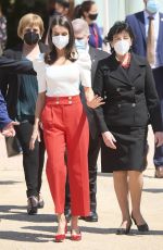 QUEEN LETIZIA OF SPAIN at 6th Educational Congress on Rare Disease in Totana 04/30/2021