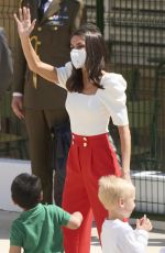 QUEEN LETIZIA OF SPAIN at 6th Educational Congress on Rare Disease in Totana 04/30/2021