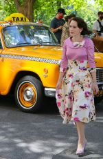 RACHEL BROSNAHAN on the Set of The Marvelous Mrs Maisel in New York 05/13/2021