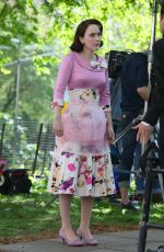 RACHEL BROSNAHAN on the Set of The Marvelous Mrs Maisel in New York 05/13/2021