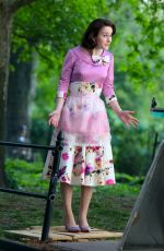 RACHEL BROSNAHAN on the Set of The Marvelous Mrs Maisel in New York 05/15/2021