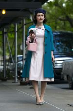 RACHEL BROSNAHAN on the Set of The Marvelous Mrs Maisel in New York 05/17/2021