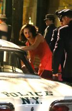 RACHEL BROSNAHAN on the Set of The Marvelous Mrs. Maisel in New York 05/11/2021