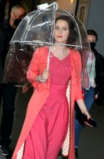 RACHEL BROSNAHAN on the Set of The Marvelous Mrs. Maisel in New York 05/11/2021