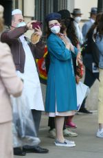 RACHEL BROSNAHAN on the Set of The Marvelous Mrs. Maisel in New York 05/12/2021