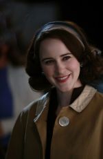 RACHEL BROSNAHAN on the Set of The Marvelous  Mrs. Maisel in New York 05/17/2021