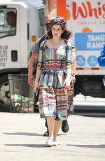 RACHEL BROSNAHAN on the Set of The Marvelous  Mrs. Maisel in New York 05/26/2021