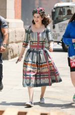 RACHEL BROSNAHAN on the Set of The Marvelous  Mrs. Maisel in New York 05/26/2021