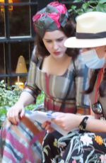 RACHEL BROSNAHAN on the Set of The Marvelous  Mrs. Maisel in New York 05/27/2021