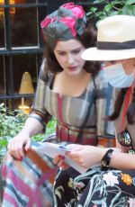 RACHEL BROSNAHAN on the Set of The Marvelous  Mrs. Maisel in New York 05/27/2021