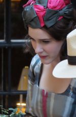 RACHEL BROSNAHAN on the Set of The Marvelous  Mrs. Maisel in New York 05/27/2021