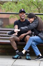 REBECCA GORMLEY and Biggs Chris Out in Manchester 04/30/2021