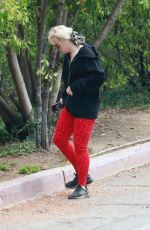 REBEL WILSON Out Hikinig at Griffith Park 05/17/2021
