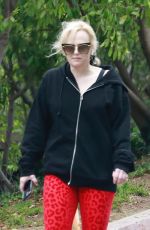 REBEL WILSON Out Hikinig at Griffith Park 05/17/2021
