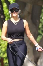 REESE WITHERSPOON Out with Her Dogs in Brentwood 05/01/2021