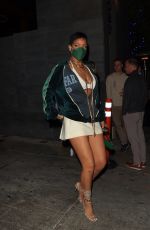 RIHANNA at Nobu in West Hollywood 05/17/2021