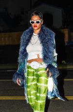 RIHANNA Out for Dinner at Giorgio Baldi in Santa Monica 05/05/2021