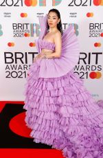 RINA SAWAYAMA at 2021 Brit Awards in London 05/11/2021