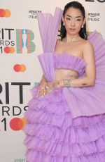 RINA SAWAYAMA at 2021 Brit Awards in London 05/11/2021