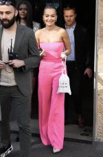 RITA ORA Leaves Vida Glow Global Launch in Sydney 05/17/2021