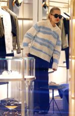 RITA ORA Shopping at Fendi Store in Sydney 05/17/2021
