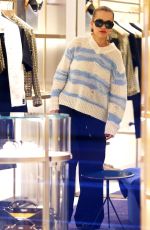 RITA ORA Shopping at Fendi Store in Sydney 05/17/2021